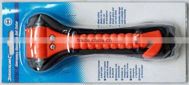 Emergency Hammer with Seat Belt Cutter