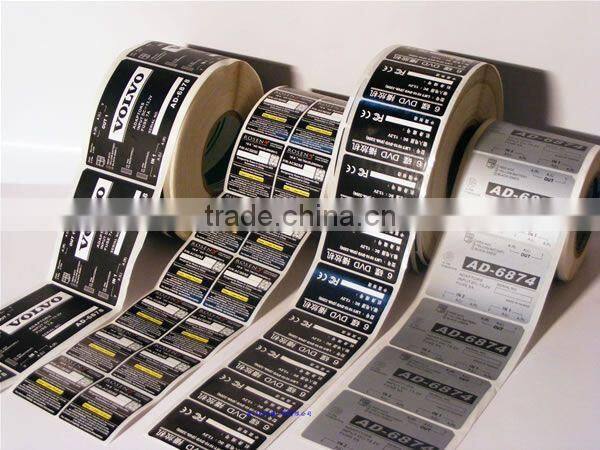 china factory high quality thick material vinyl stickers