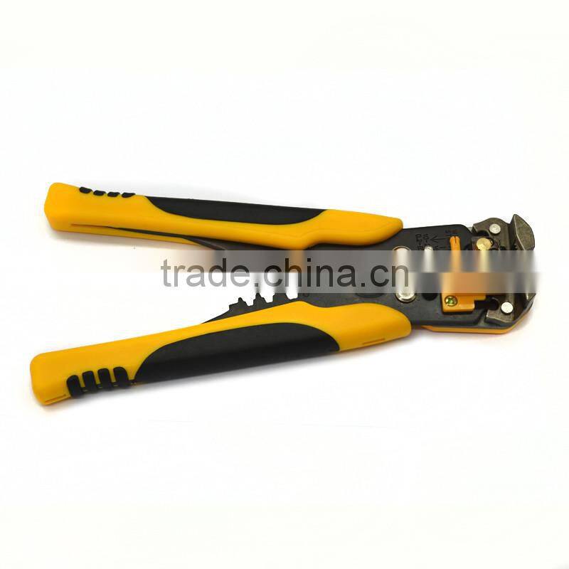 Automatic Heavy Duty Wire Stripper Cutter Crimper multi tool for all wire from 10AWG to 24AWG gauge(0.2-6.0mm)