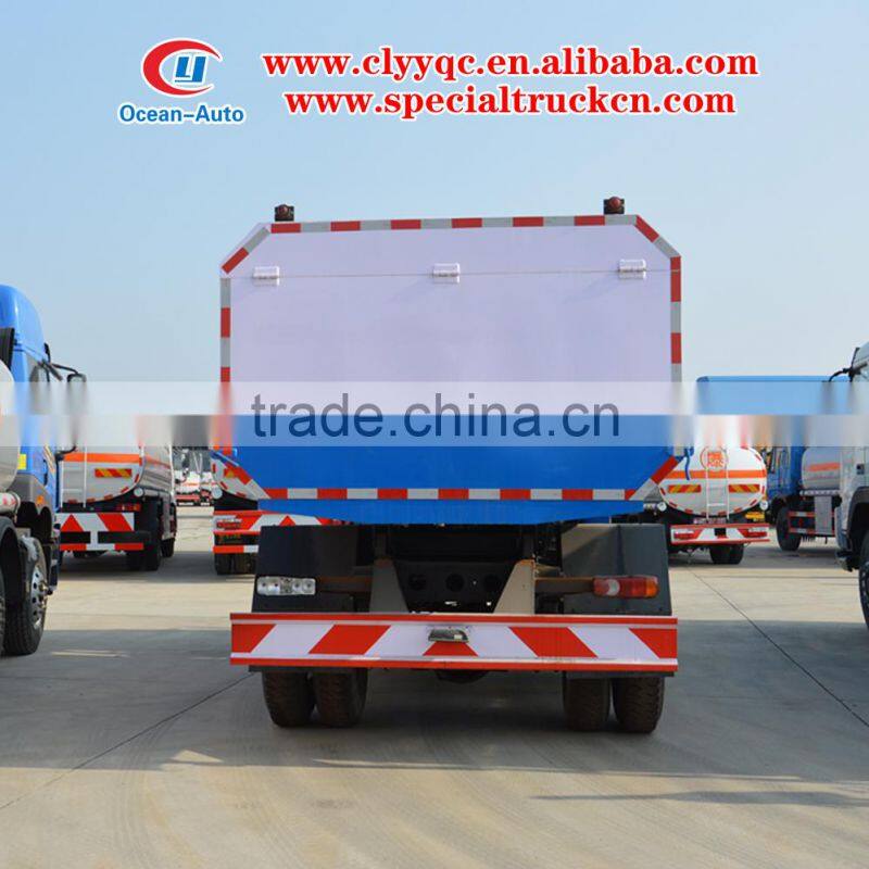 2015 new condition Hydraulic Lifter Rubbish Collector with 12cbm capacity