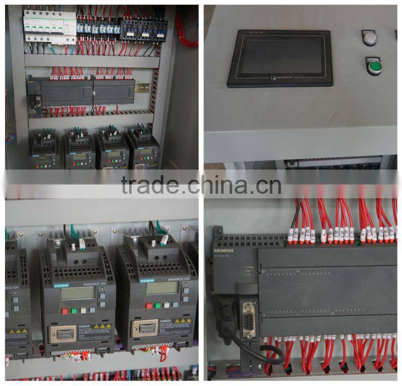 Fully automatic online pallet wrapping machine ,pallet packing line with 5 years warranty and service