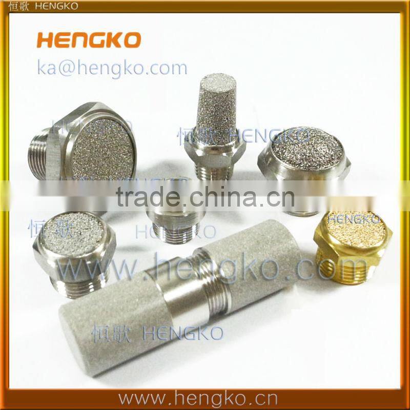 Sintered porous SS316 stainless steel exhaust filter