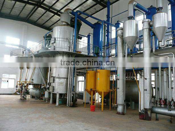 QI'E small scale crude edible oil refinery machine