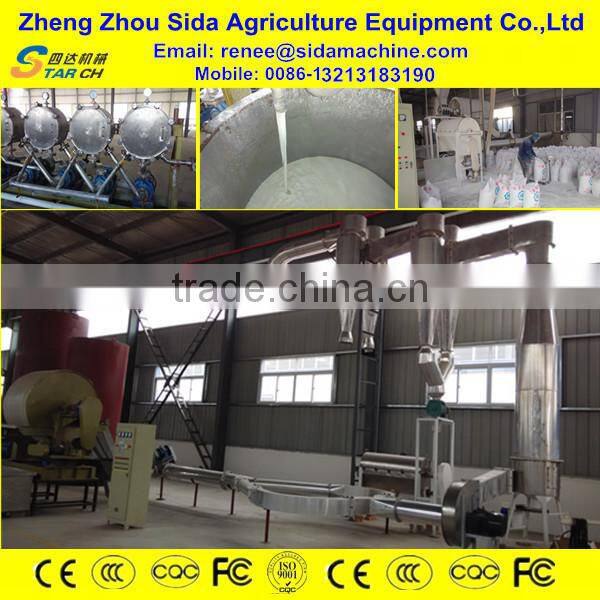 24 Hours Working Continuously Starch Extraction Potato Machine with Low Price