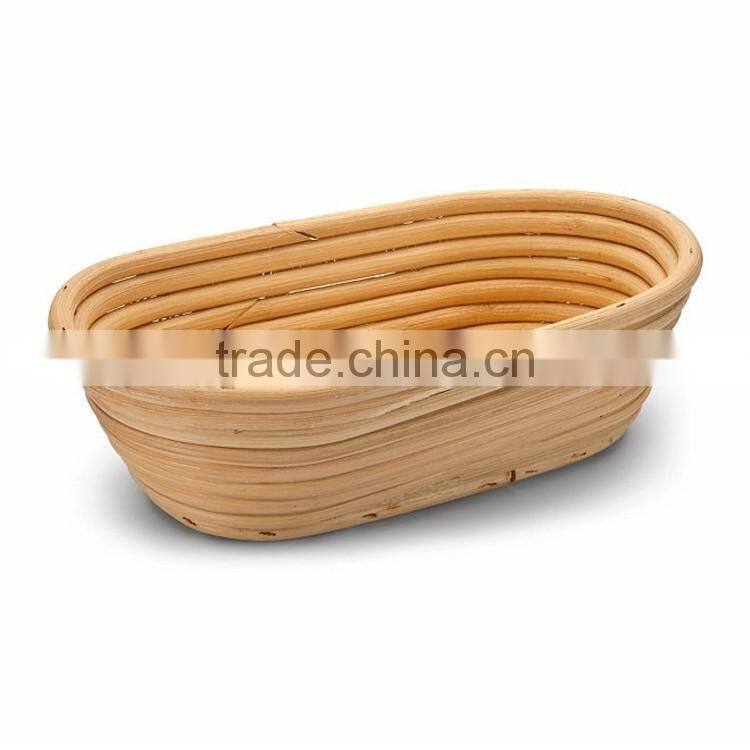 Round shape rattan cane bread proofing banneton basket