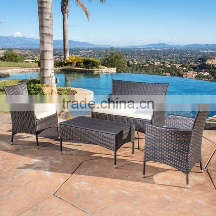 S&D 2016 Popular PE Rattan wicker garden furniture outdoor furniture