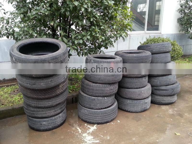 CE certificate waste truck tyre shredder