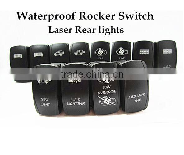 Laser Rocker Switch FLUX CAPACITOR