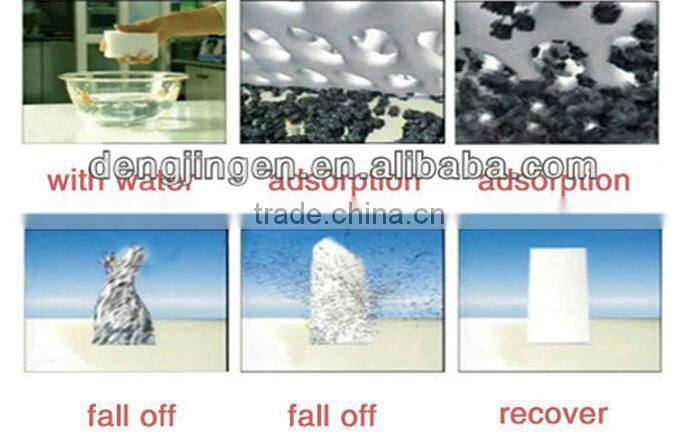 Stock size 10*7*3cm White home cleaning melamine sponge/foam