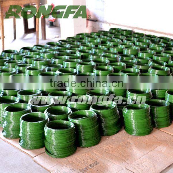 15m 20m 30m Green Plastic Coated Garden Round Iron Wire