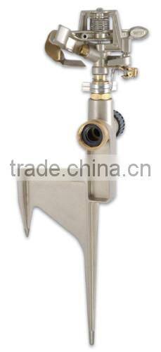 Sprinkler With Metal Spike Brass Swivel Nut