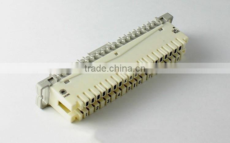 10 pair LSA back mount copper Wire disconnection krone module,disconnecting strip