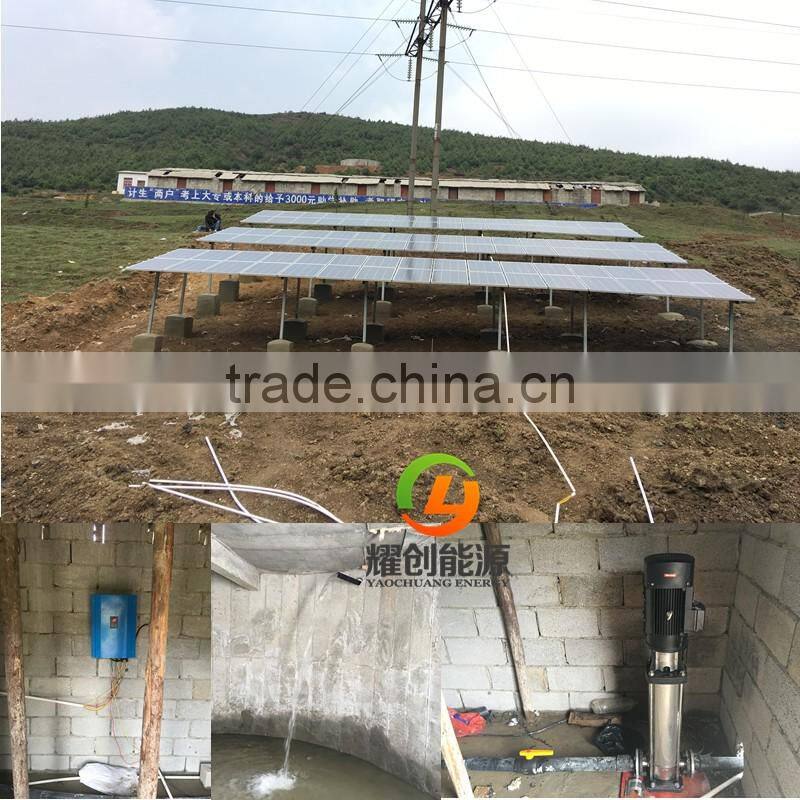 50HP 37KW surface / submersible centrifugal solar water pump large flow rate 200m3/h irrigation