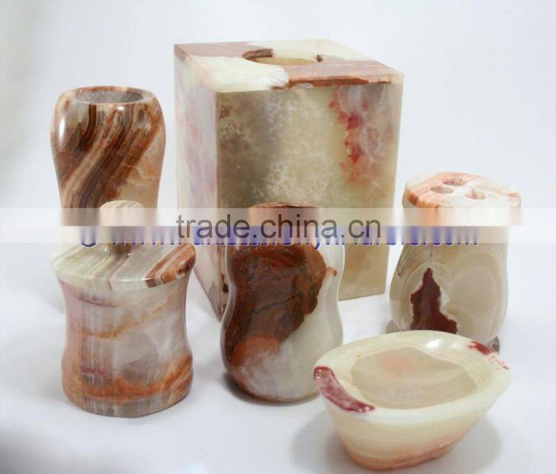 Antique style ONYX BATHROOM ACCESSORIES COLLECTION
