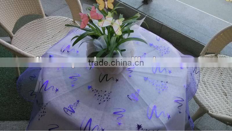 Wedding Organza Table Cloth