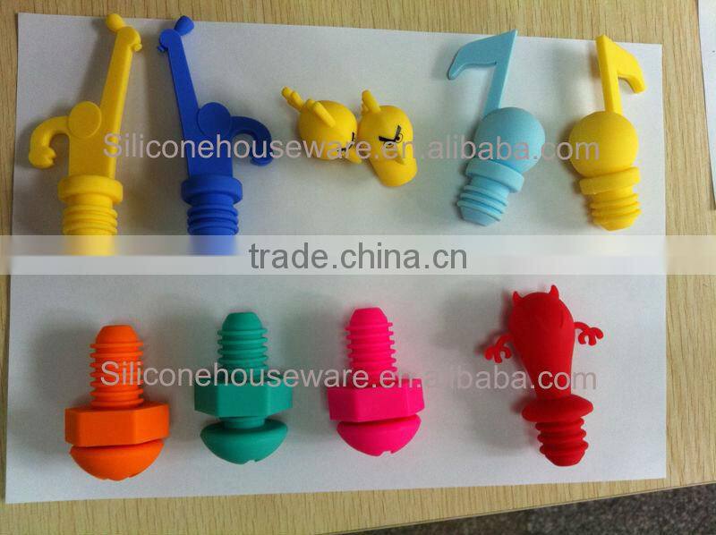 Promotion Silicone Wine Bottle Screw Cap