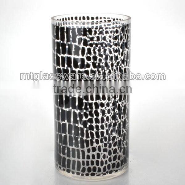 Home decortative red & silver colored holiday USA national hurricane lamp