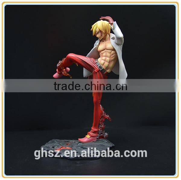 Custom collectible resin anime figure ONE PIECE naruto collection model wholesale