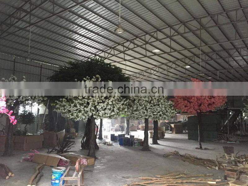 Decorative arch fake wedding blossom flower arch for indoor