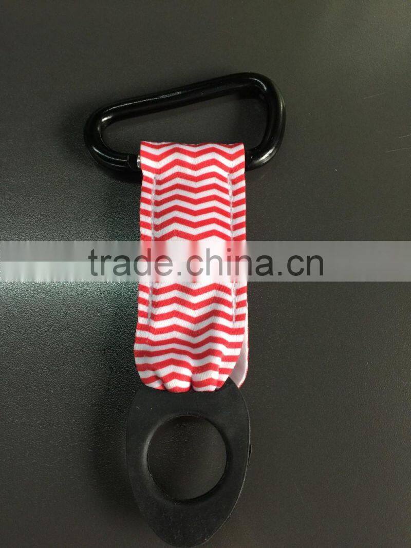 Wholesale printed band bottle clip drink clip for out doors climbing hook