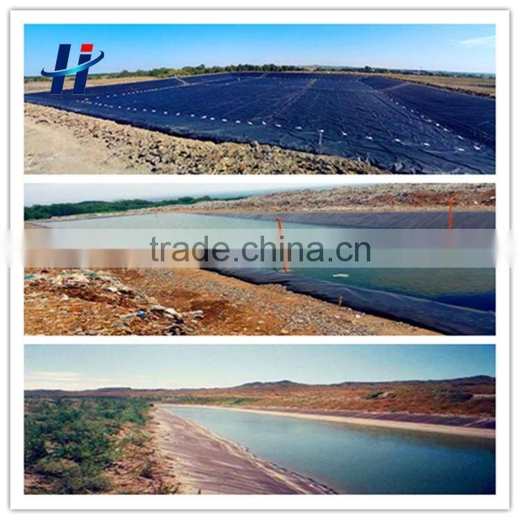 Virgin material1.5mm hdpe geomembrane liner for underground construction, hdpe geomembrane pond liner
