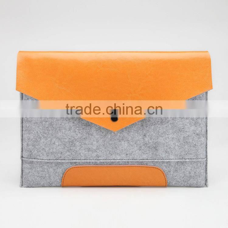 Best quality computer bag laptop unisex for travel or personalize felt laptop bag wholesale
