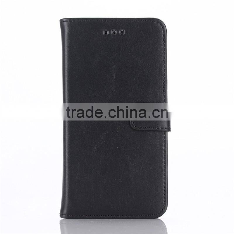 High quality crazy-horse PU card bumper/pocket cell phone case for Motorola