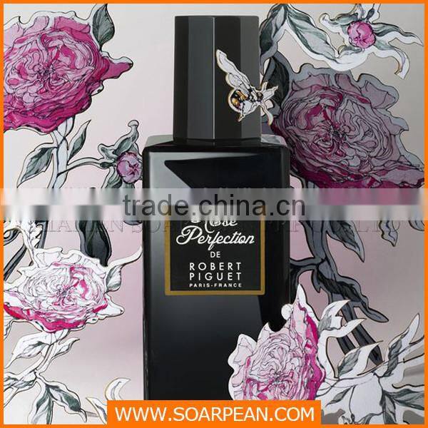Fashion fiberglass scent bottle design for shop window display props