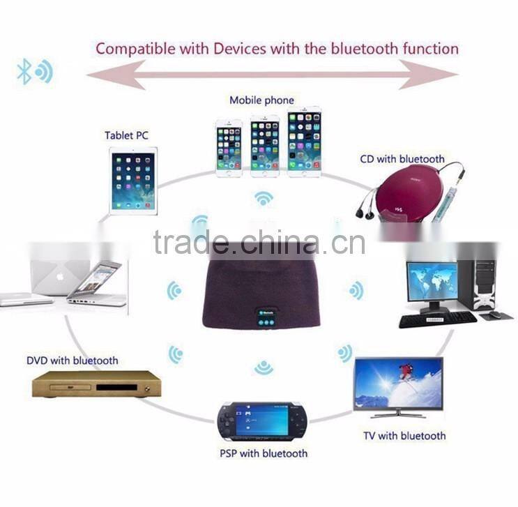 Top Sale wireless Hat With Built In Headphones