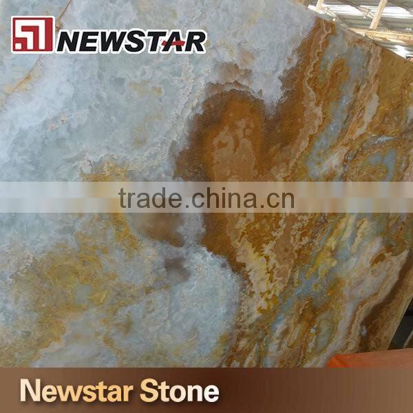 Luxury marble blue onyx slabs price