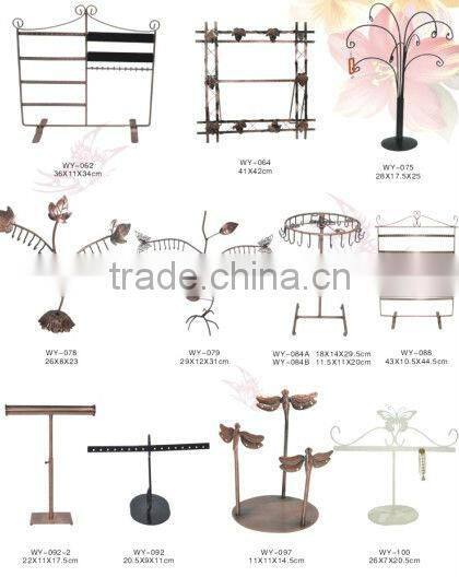 Metal Crafts Jewelry Display Stand Iron Art Craft