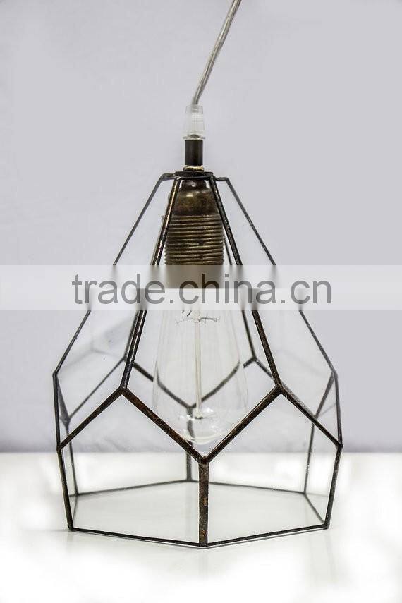Edison bulb Clear simple lamp glass terrarium