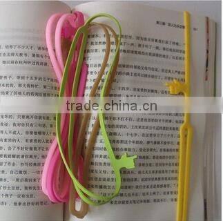 Promotional magnetic bookmark,silicone bookmarks
