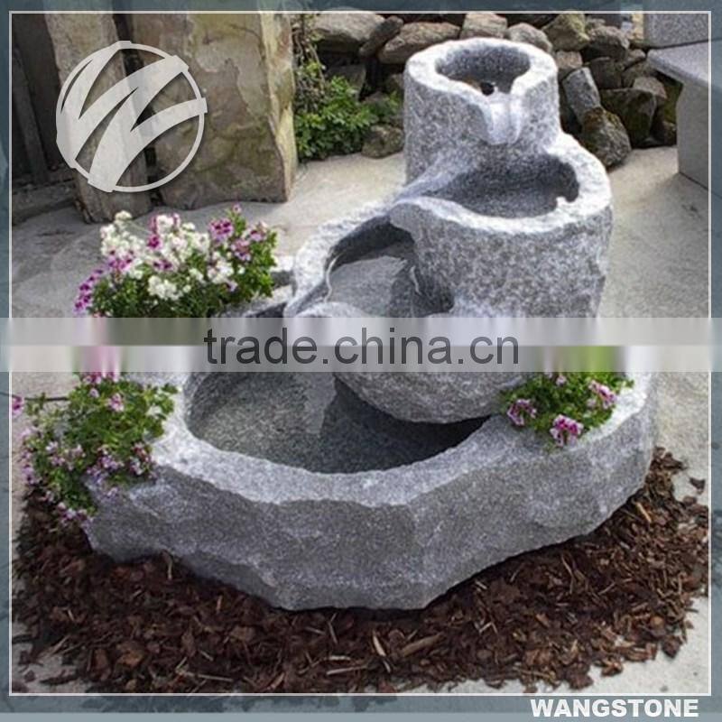 Modern Garden Decor Granite Stone Water Fountain