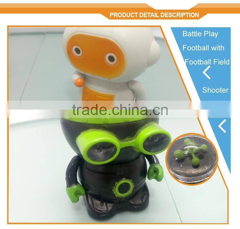 mini robot with football scenes perfect competition product remote control fighting robot toy educational robot kit