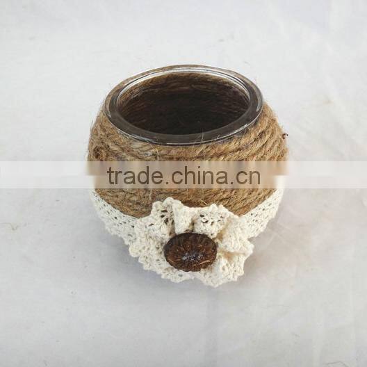 2014 latest glassware flower holder for home decoration