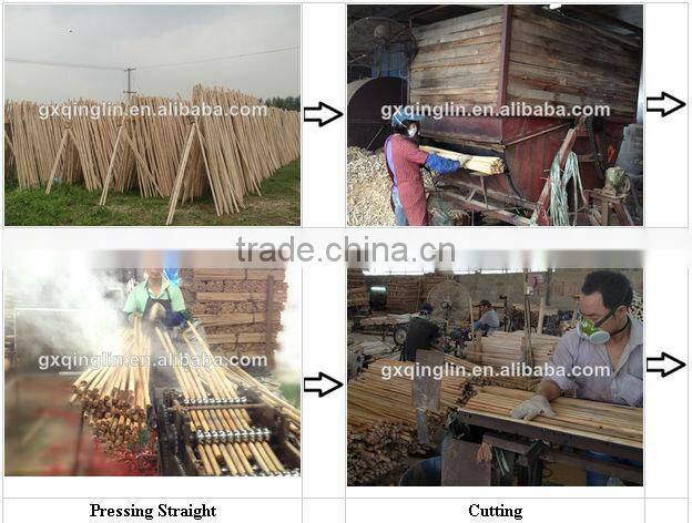 good quality of wooden broom handle with eucalypt wood