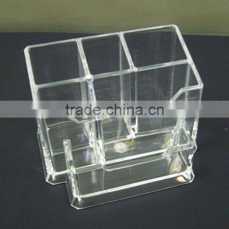 Hot selling transparent table plastic memo holder