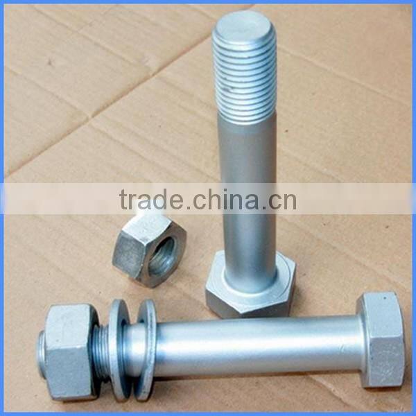 DIN 934 galvanized steel hexagonal nut