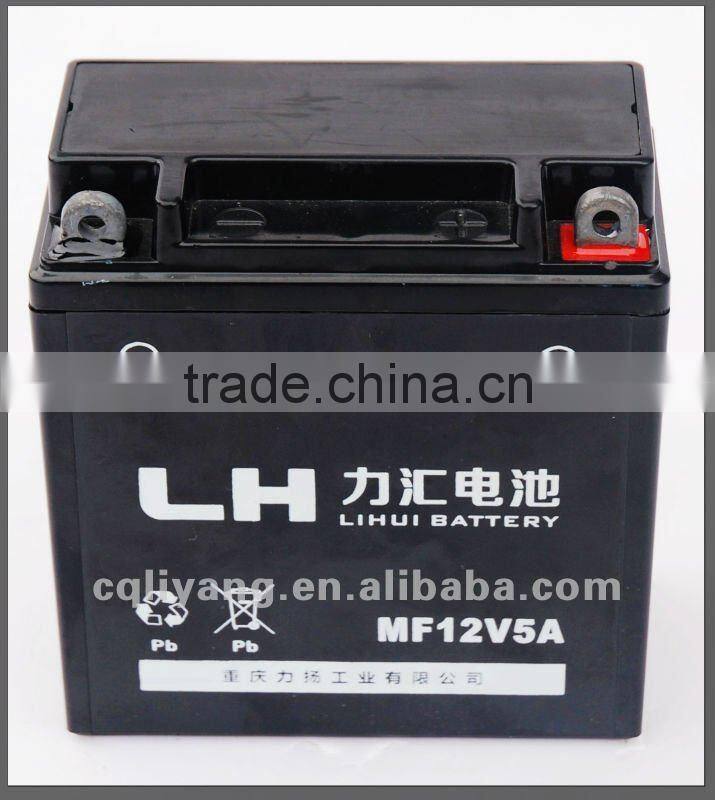 MOTOR BATTERY YB5L-B high performance dry-charged storage battery