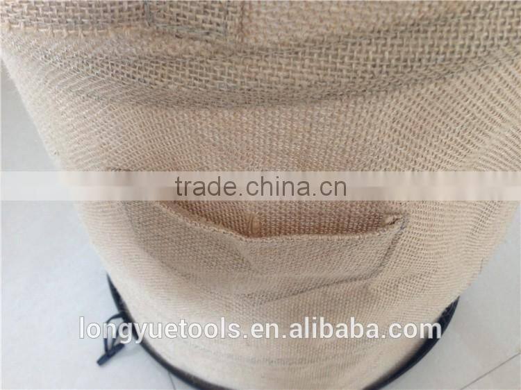 New design environmental folding jute bag for growing