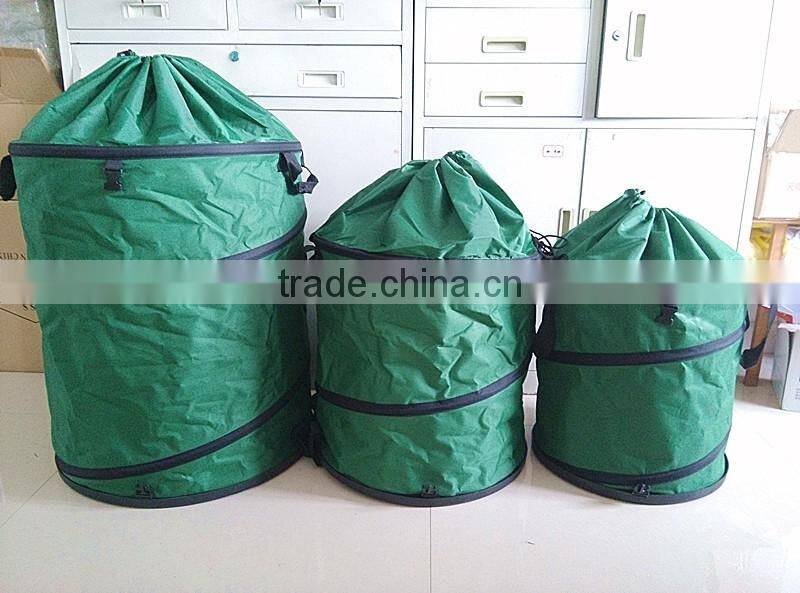 reusable garden waste bags 600D oxford 3pcs 1 set
