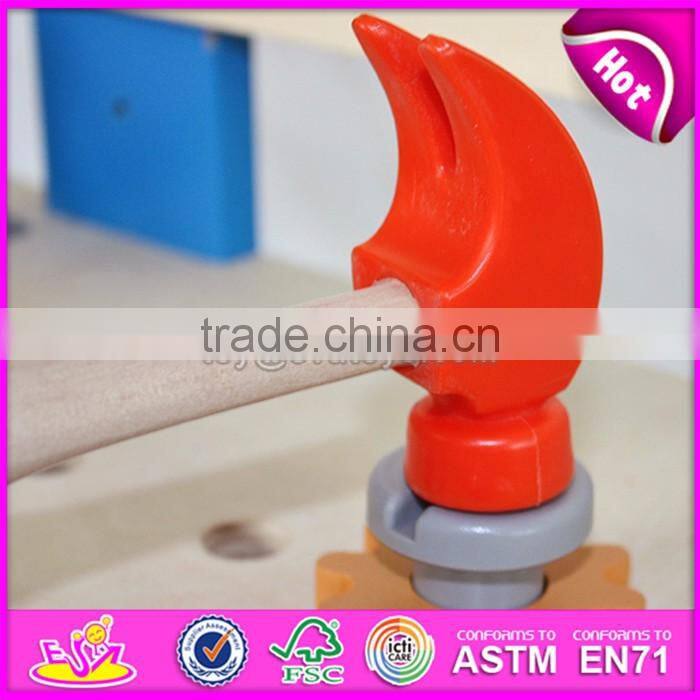 Best sale educational toys wooden kids tool bench W03D042