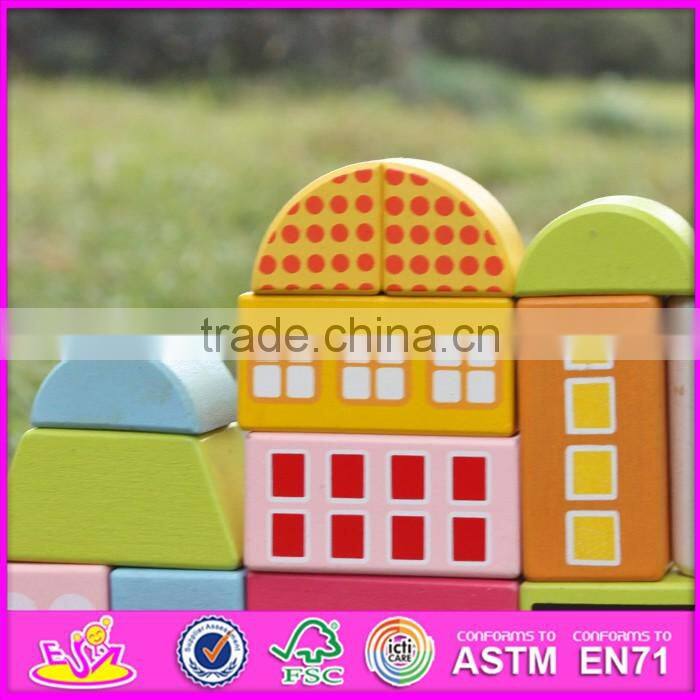 2017 new design 22 pieces educational toys wooden children building blocks W13A123
