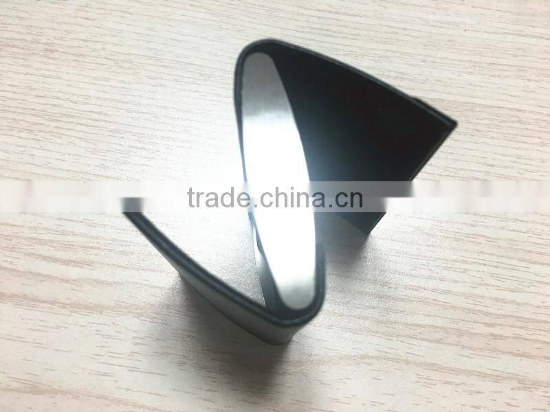 Double side PU leather&Metal business card holder /name card holder