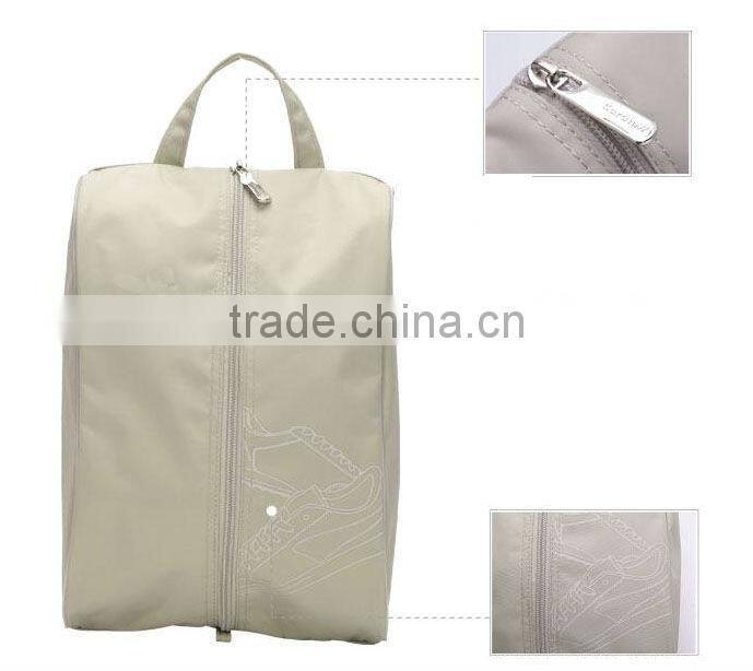 Handle 600D Polyester Hanging Shoe Bag