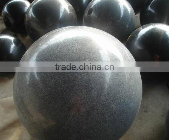 black granite stone balls