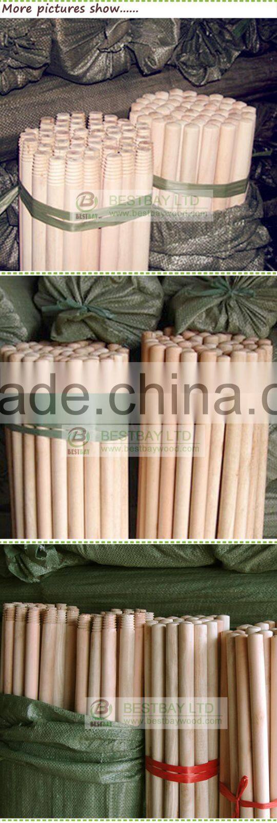 wood broom handle machine for 2.2cm 2.5cm mop handle