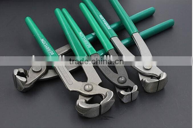 BERRYLION 8'' carbon steel 55# end cutting plier with soft handle