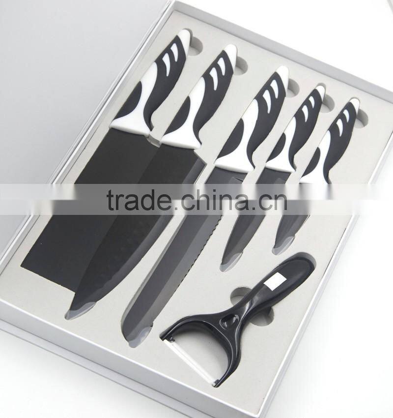 6PCS Non-Stick Knife Set In Gift Box